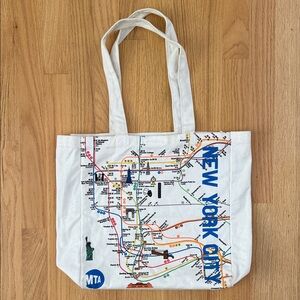 NYC MTA Tote Bag